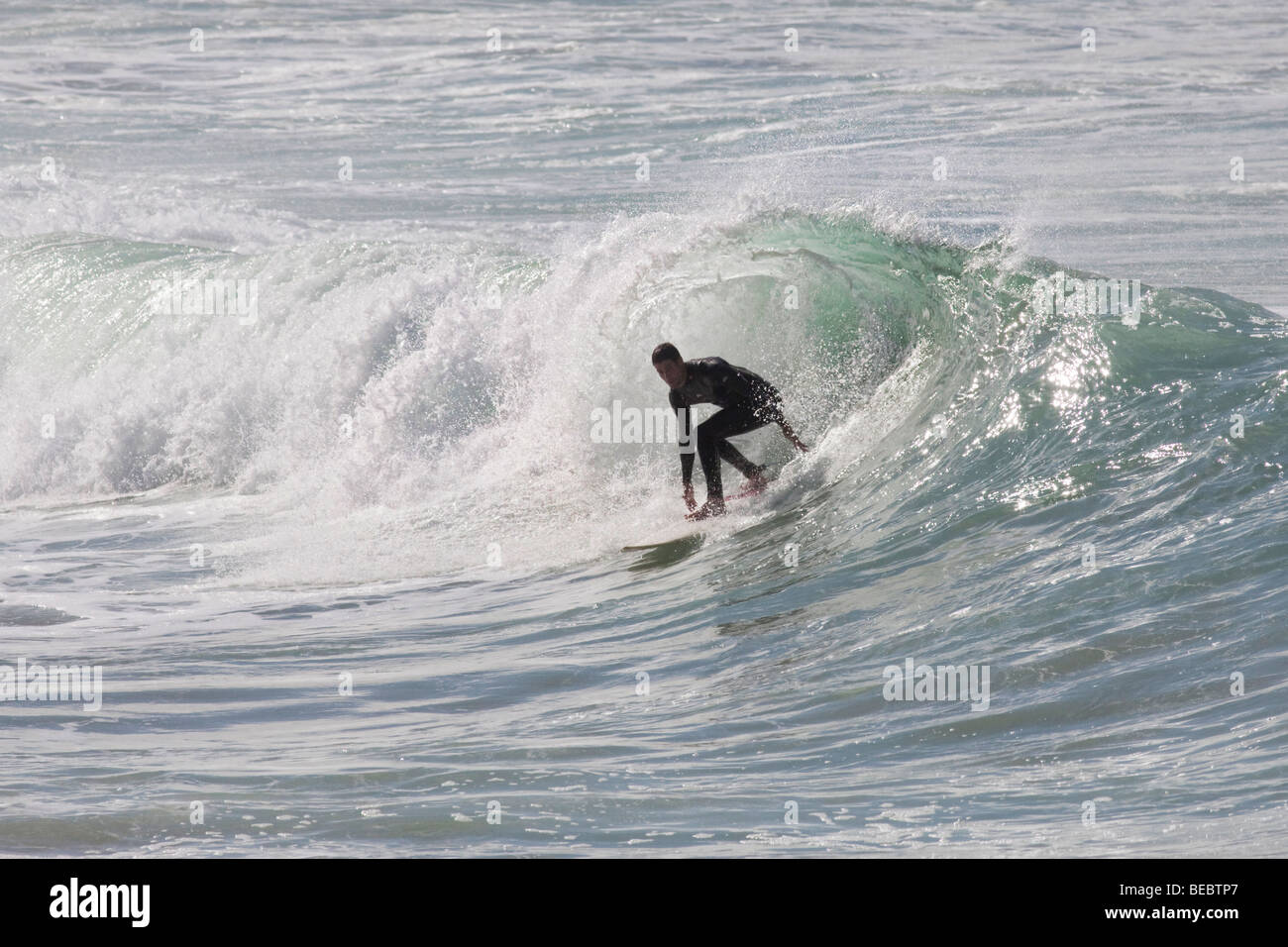 Surfer at Manly Beach in Sydney, Australia Stock Photo Alamy