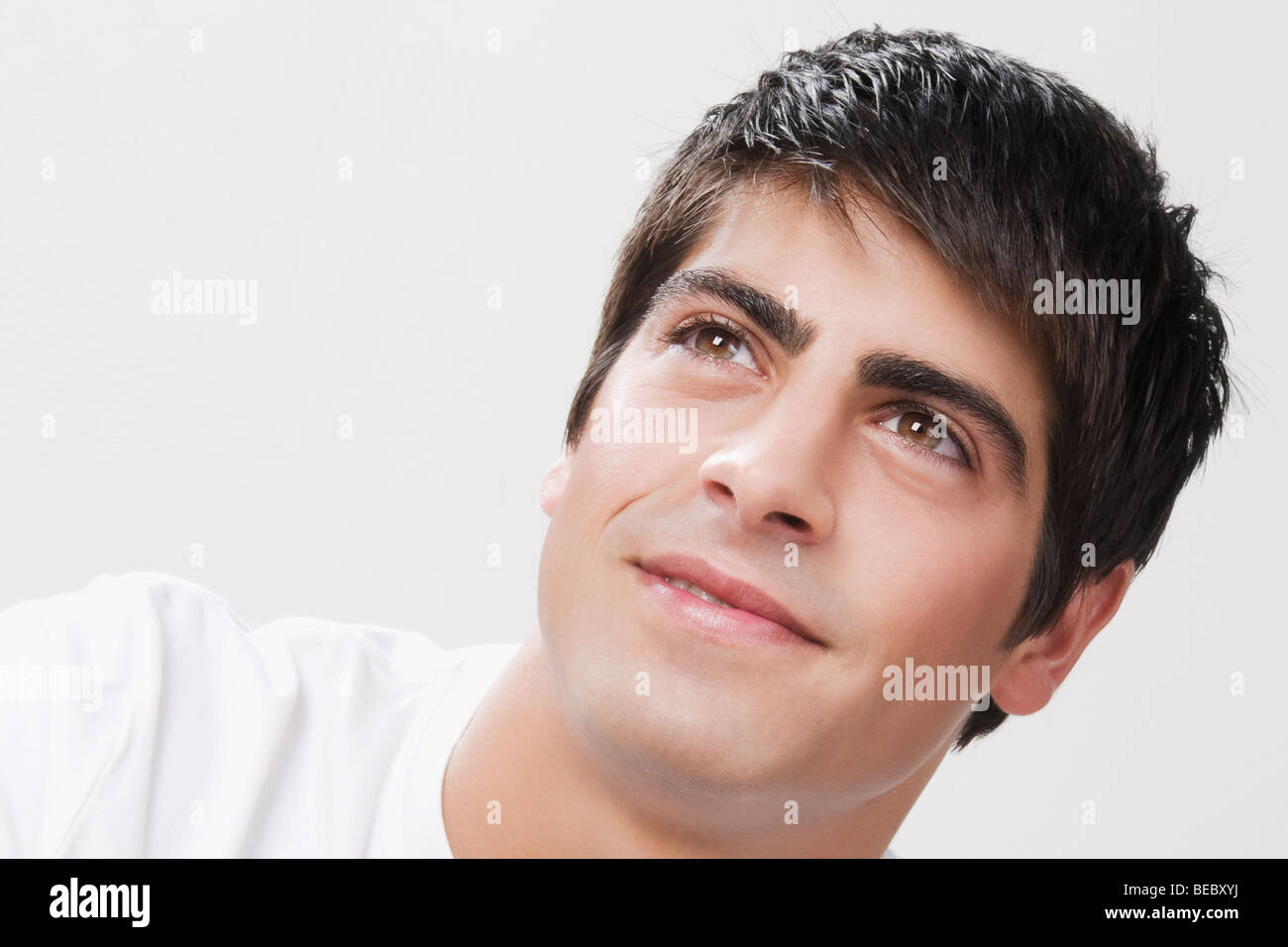 Head shot smiling close up hi-res stock photography and images - Alamy