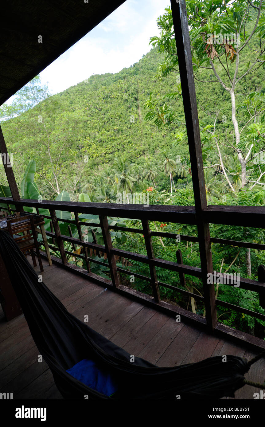 Nuts Huts, Near Loboc, Bohol, The Visayas, Philippines Stock Photo Alamy
