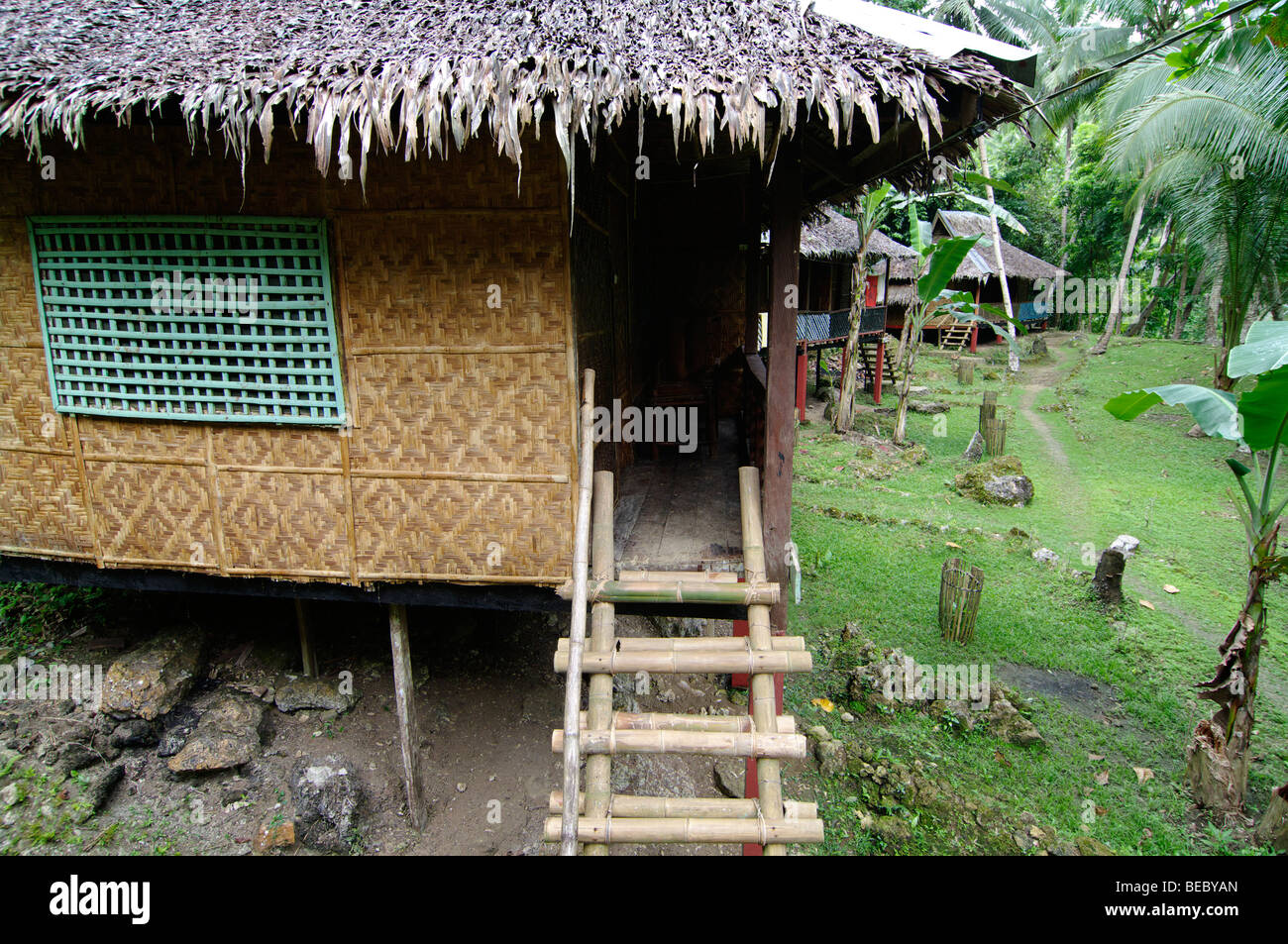 Nuts Huts, Near Loboc, Bohol, The Visayas, Philippines Stock Photo Alamy