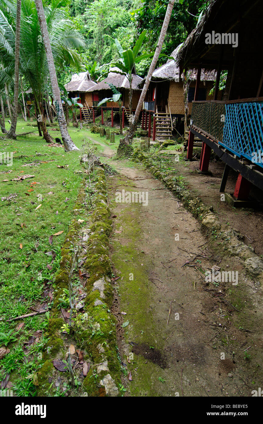 Nuts Huts, Near Loboc, Bohol, The Visayas, Philippines Stock Photo Alamy