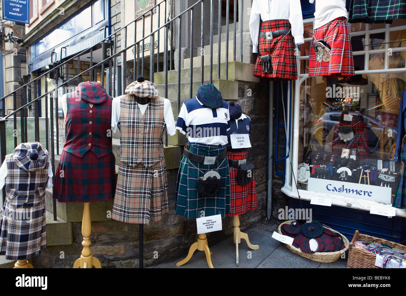 Edinburgh tartan hires stock photography and images Alamy