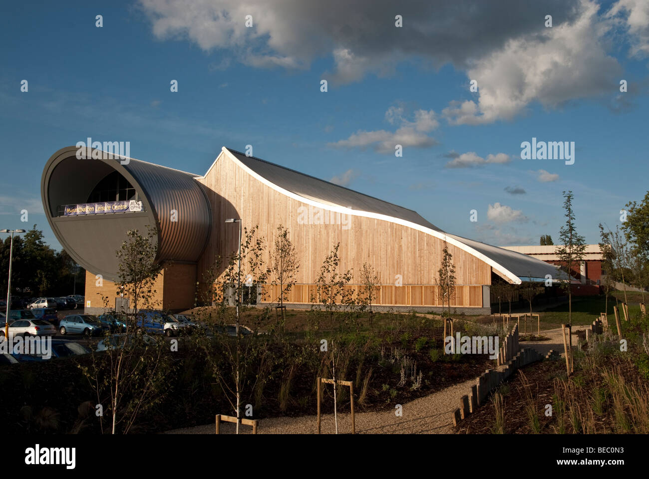 Mountbatten centre Stock Photo