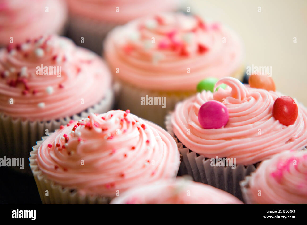 Cup cakes Stock Photo
