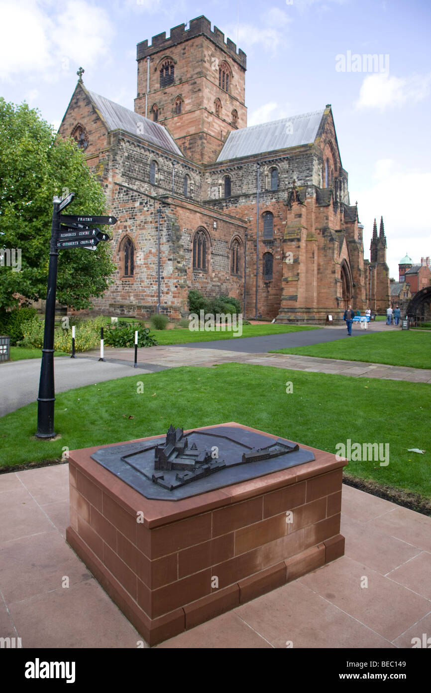 Carlisle Cathedral, Cumbria Stock Photo