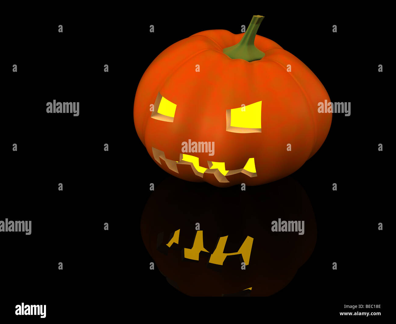 halloween pumpkin. 3d Stock Photo - Alamy