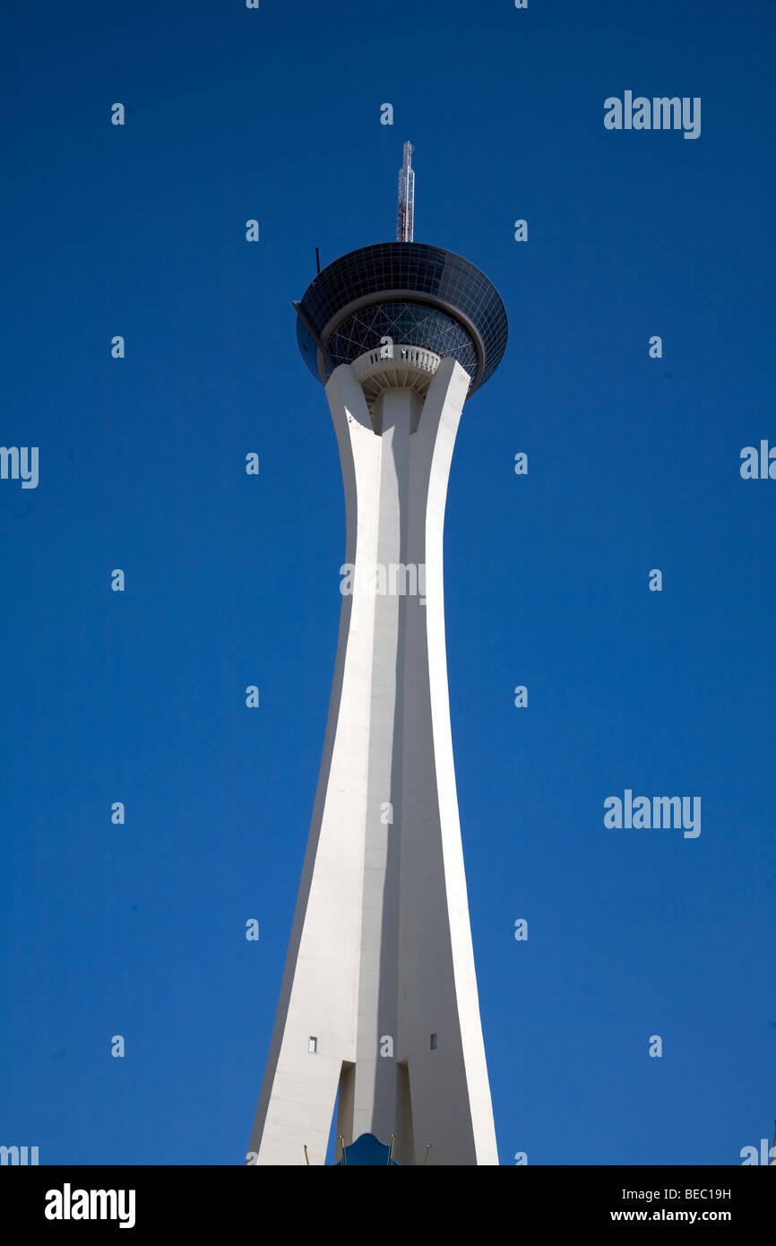 Big Shot Thrill Ride, Stratosphere Las Vegas Stock Photo - Alamy