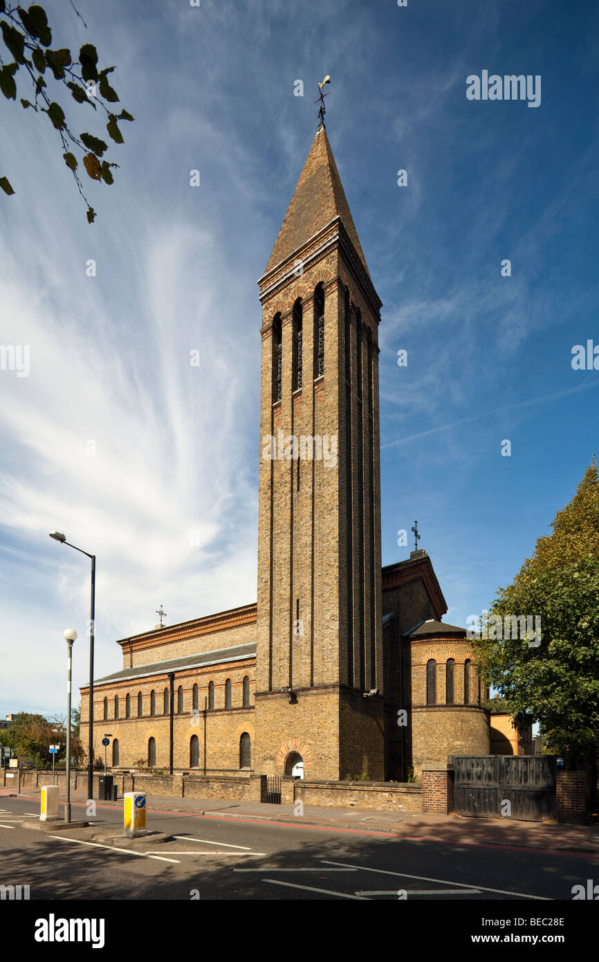 facade of Christ Church, Streatham, London, England, UK Stock Photo