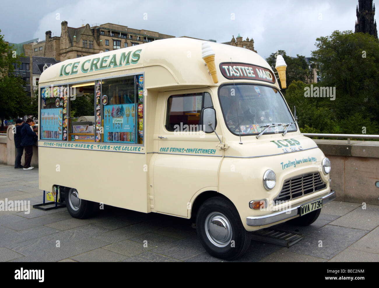 Bedford Ice cream Van Edinburgh 