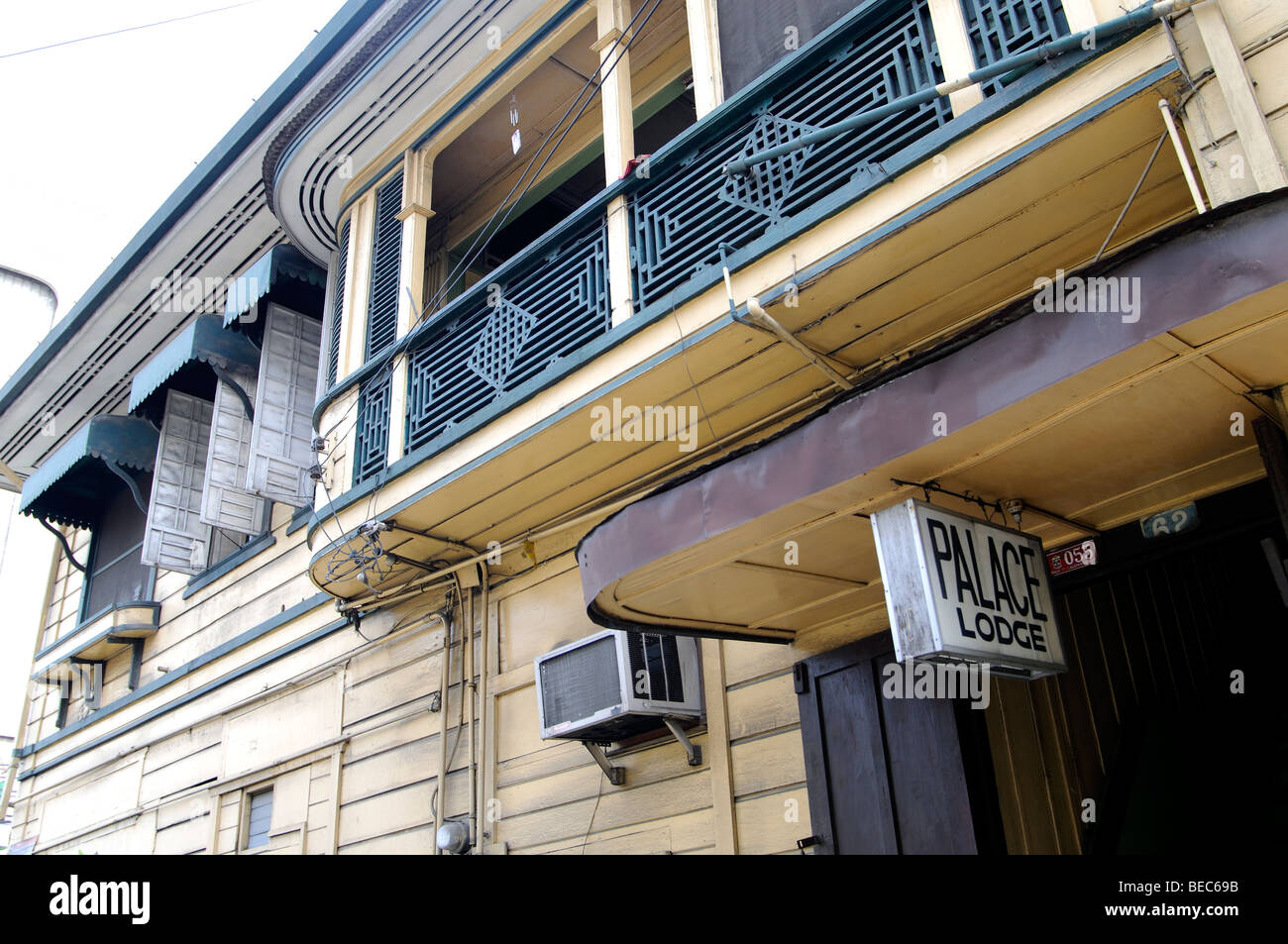 old lodging house cagayan de oro, mindanao philippines Stock Photo