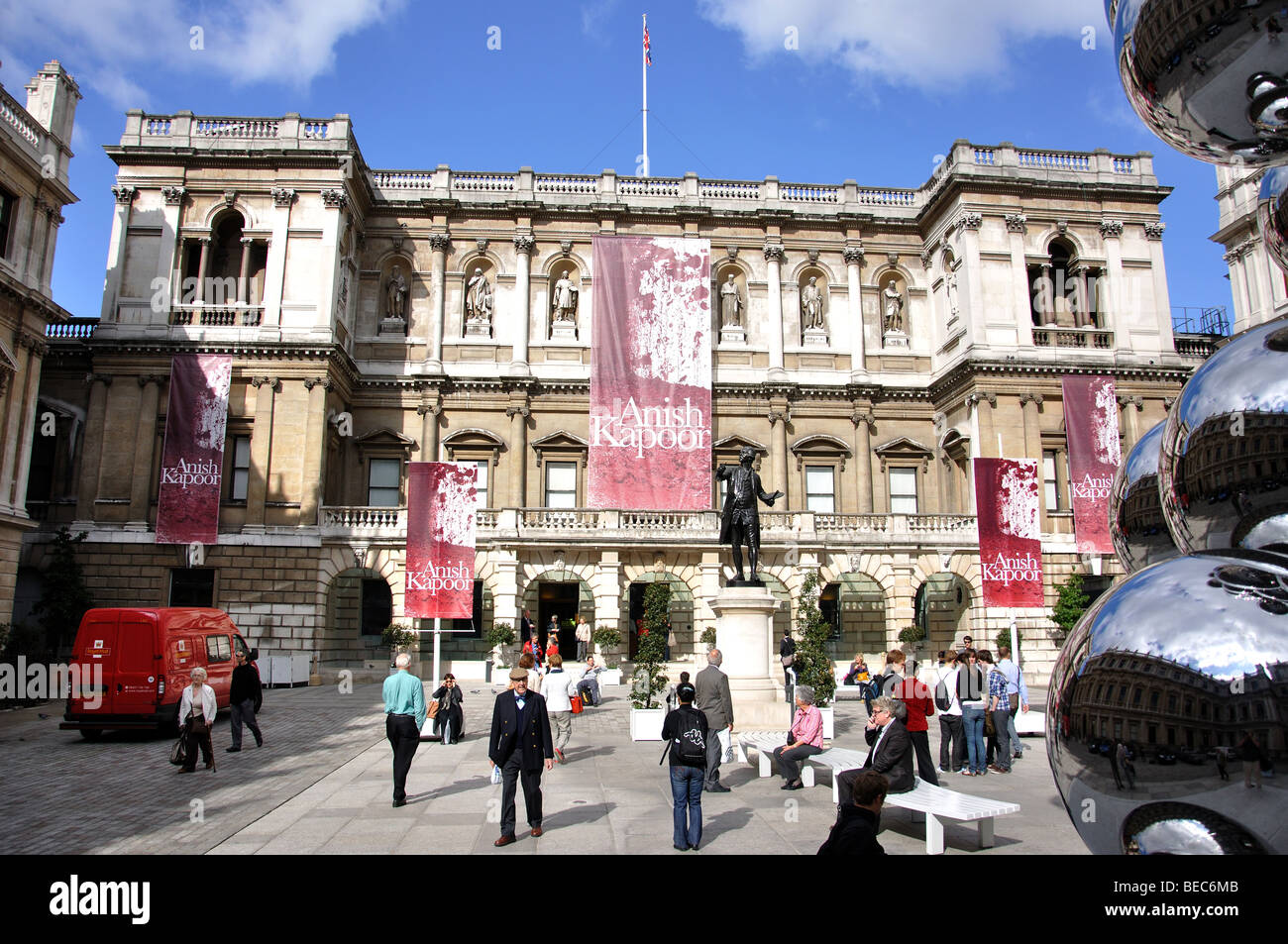 The Royal Academy, Piccadilly, City of Westminster, London, England, United Kingdom Stock Photo