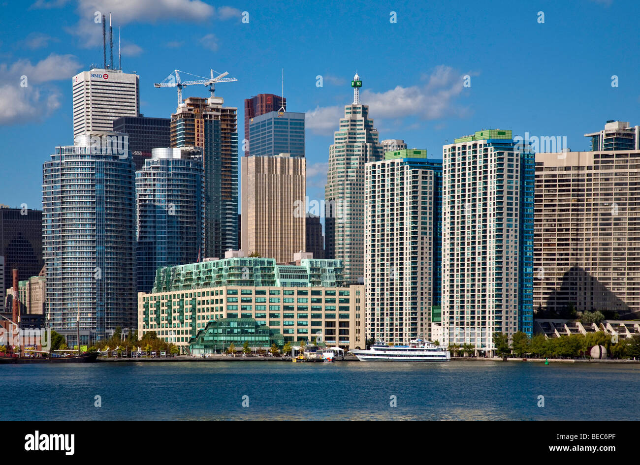 Lifestyle Waterfront Condominiums and Apartments Buildings in Downtown