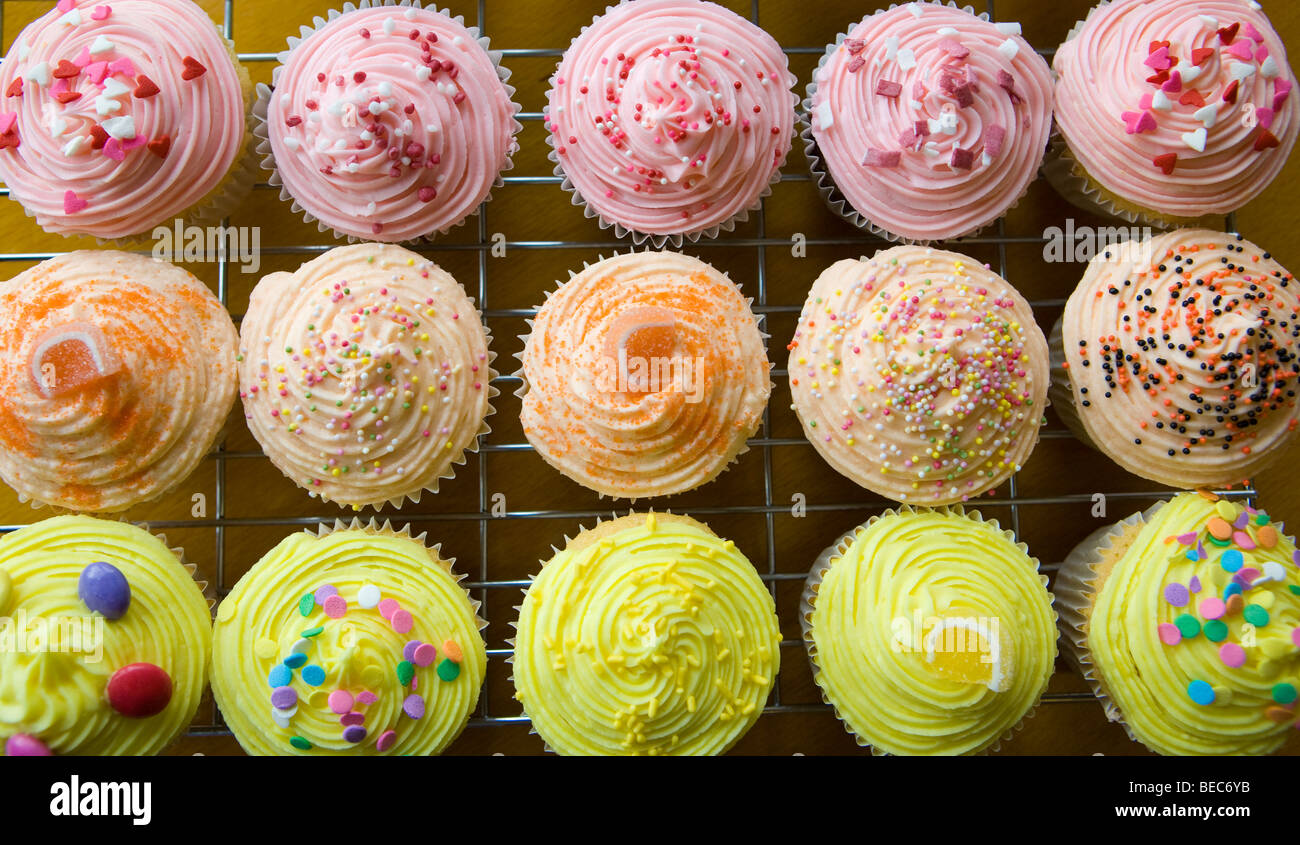 Cup cakes Stock Photo