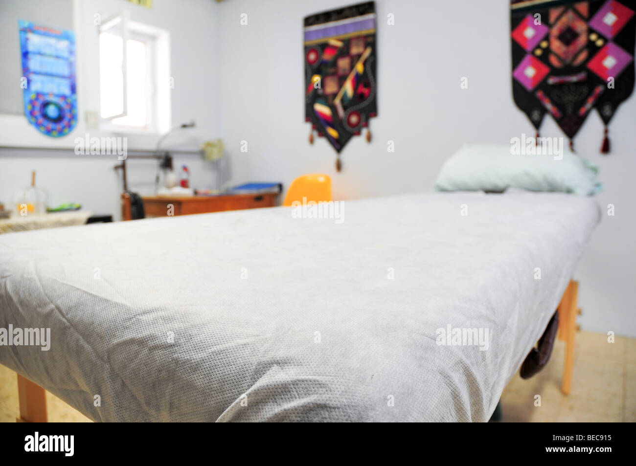 Chinese Acupuncture clinic Stock Photo Alamy
