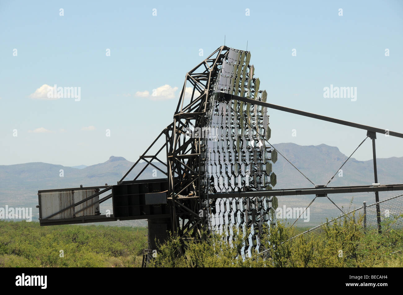 VERITAS telescope at the Fred Lawrence Whipple Observatory in Green Valley,  Arizona, USA Stock Photo - Alamy