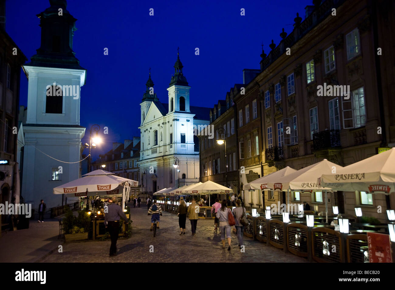 Historic centre of Warsaw, Poland, Europe Stock Photo