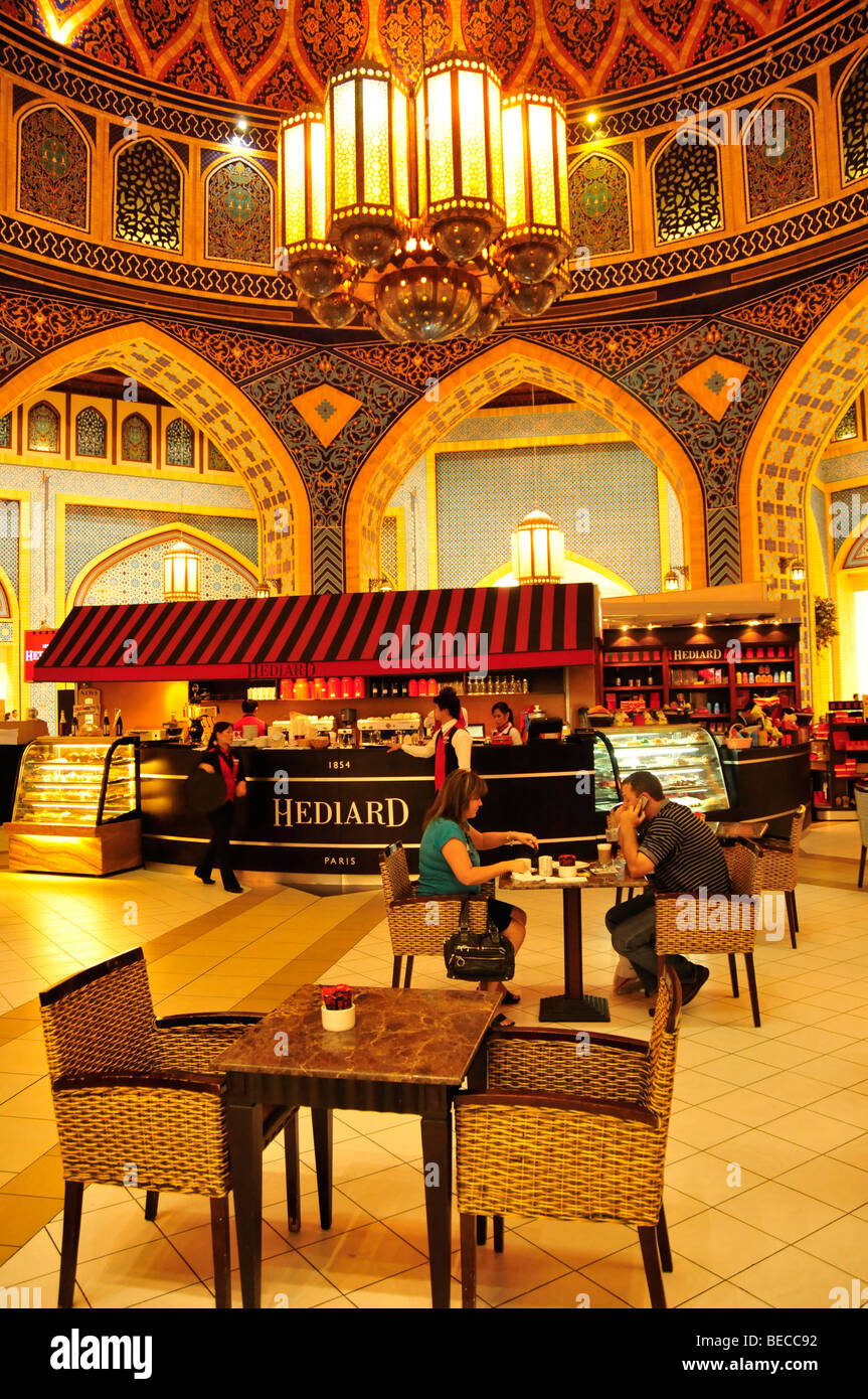 Café in the Persian part of the Ibn Battuta Mall, Shopping Mall, Dubai