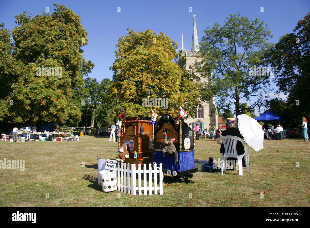 village church fete, Aldenham, Hertfordshire, England Stock Photo Alamy