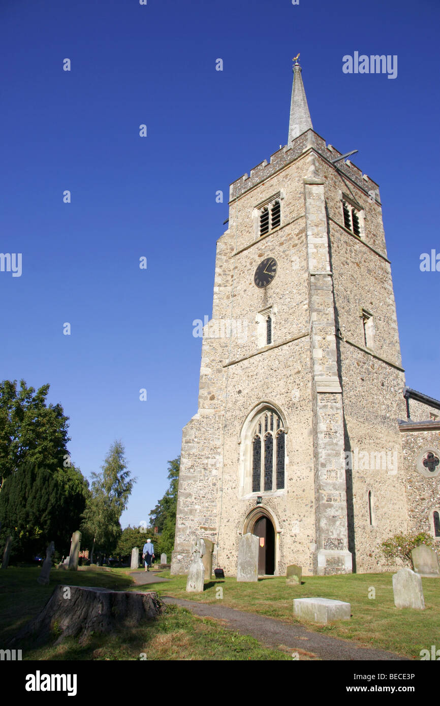 St John the Baptist Church, Aldenham Village, Hertfordshire, England ...