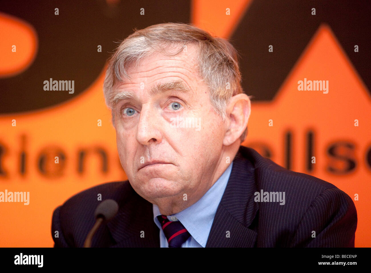 Erich Sixt, chief executive and main shareholder of the Sixt AG, during the press conference on financial statements, 19.03.200 Stock Photo