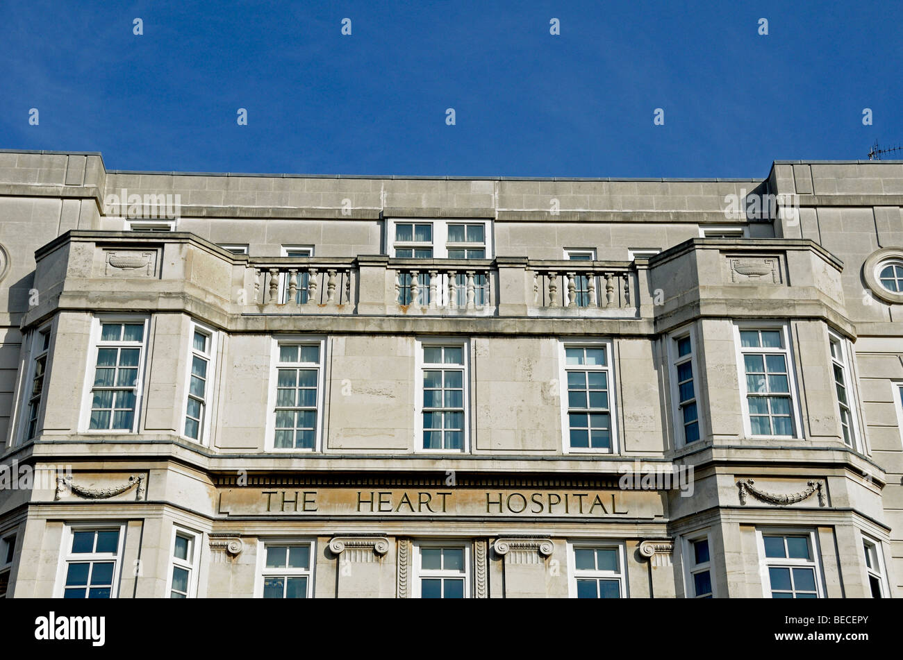 The Heart Hospital, Westmoreland Street  Marylebone Central London England UK Stock Photo