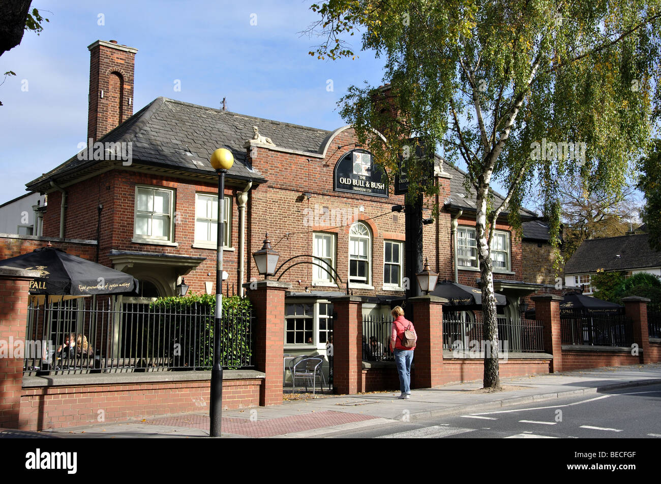 The Old Bull & Bush Pub, Northend Road, Golders Green, London Borough