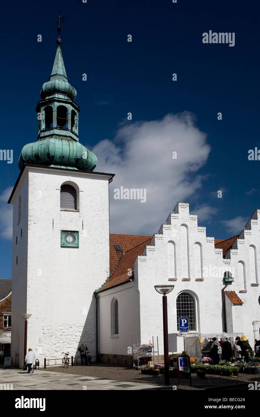 The church in Lemvig, Denmark Stock Photo - Alamy