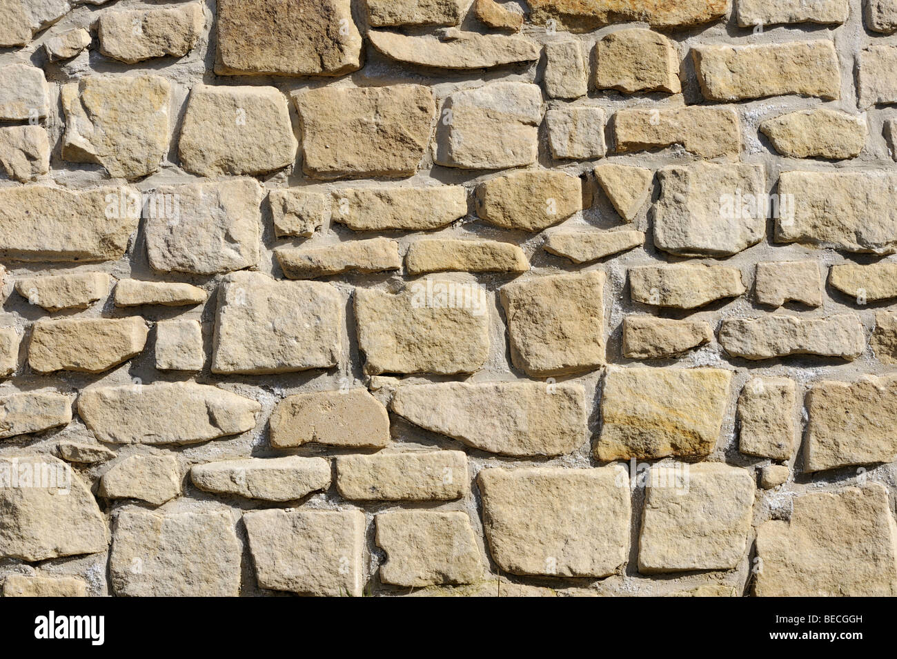 Sandstone wall Stock Photo