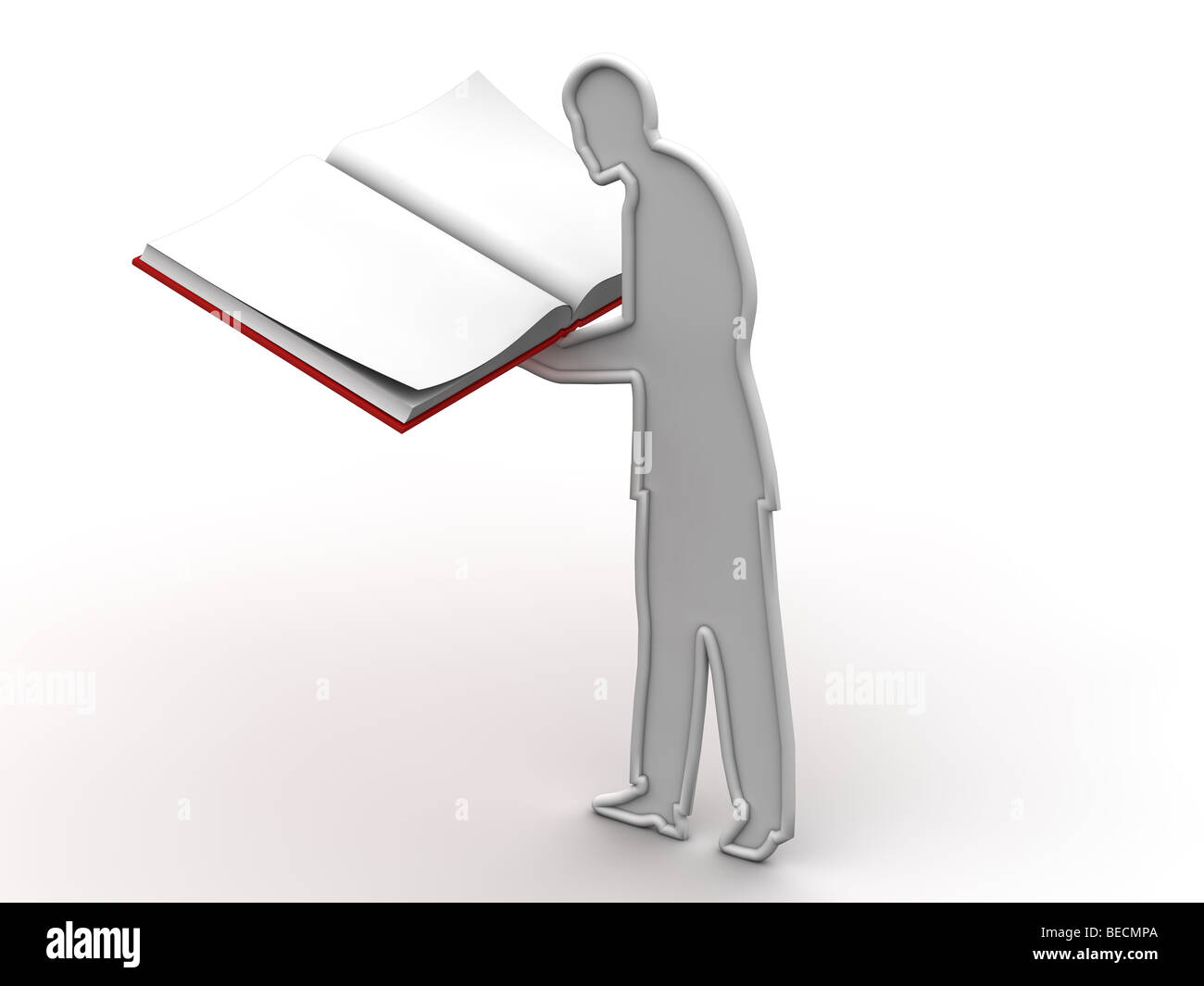 character book or script Stock Photo - Alamy
