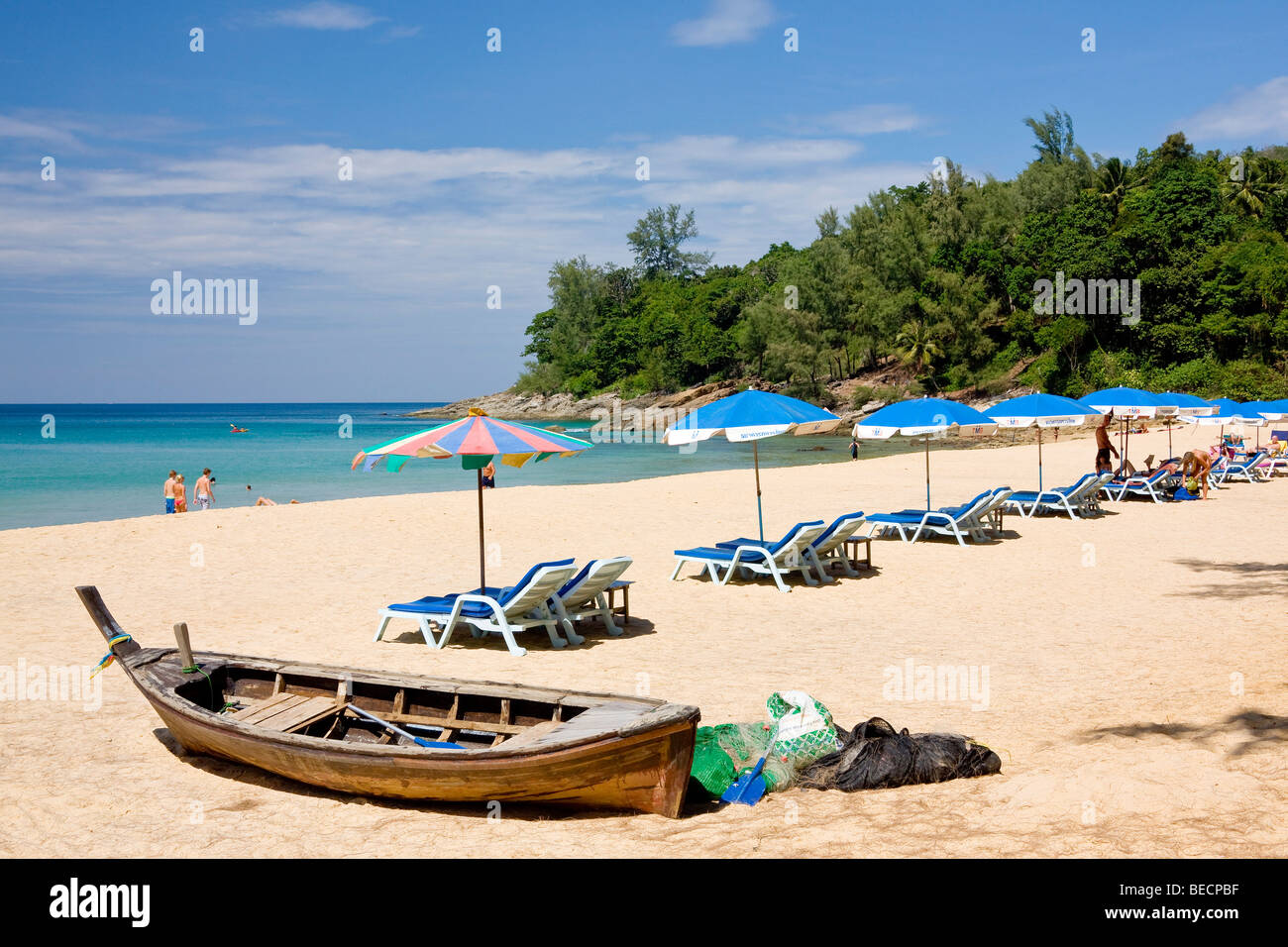 Nai Thon Beach Phuket Island Southern Thailand Southeast Asia Stock Photo