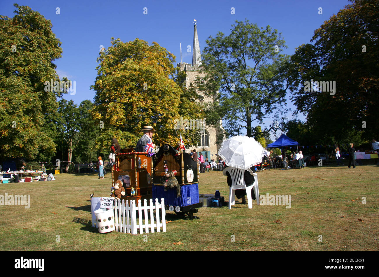 Village church fete aldenham hertfordshire hires stock photography and