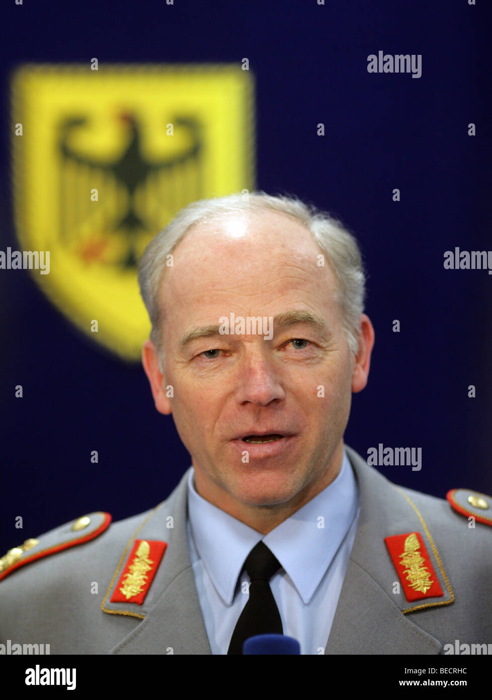 Carl-Hubertus von Butler, major general, commander of the army, Koblenz, Rhineland-Palatinate, Germany, Europe Stock Photo