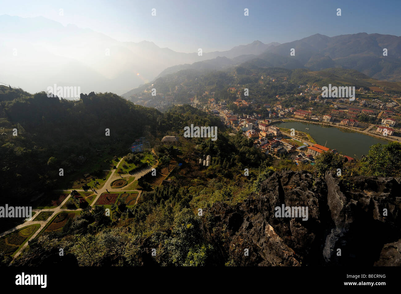 Mountain Landscape Sapa North Vietnam Southeast Asia Stock Photo Alamy