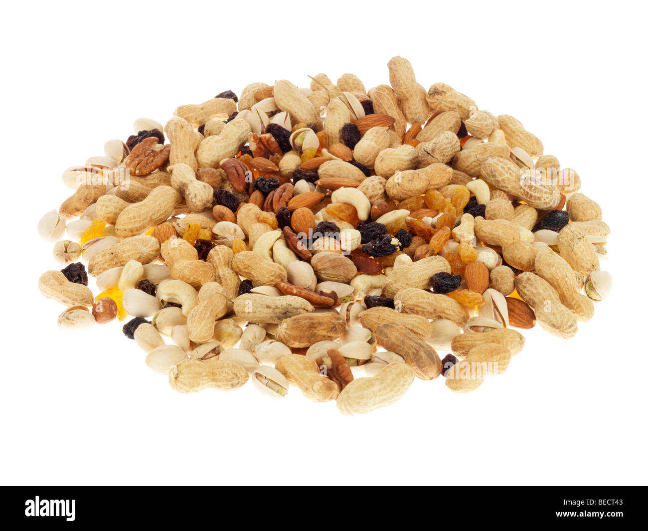 Mixed Nuts Stock Photo