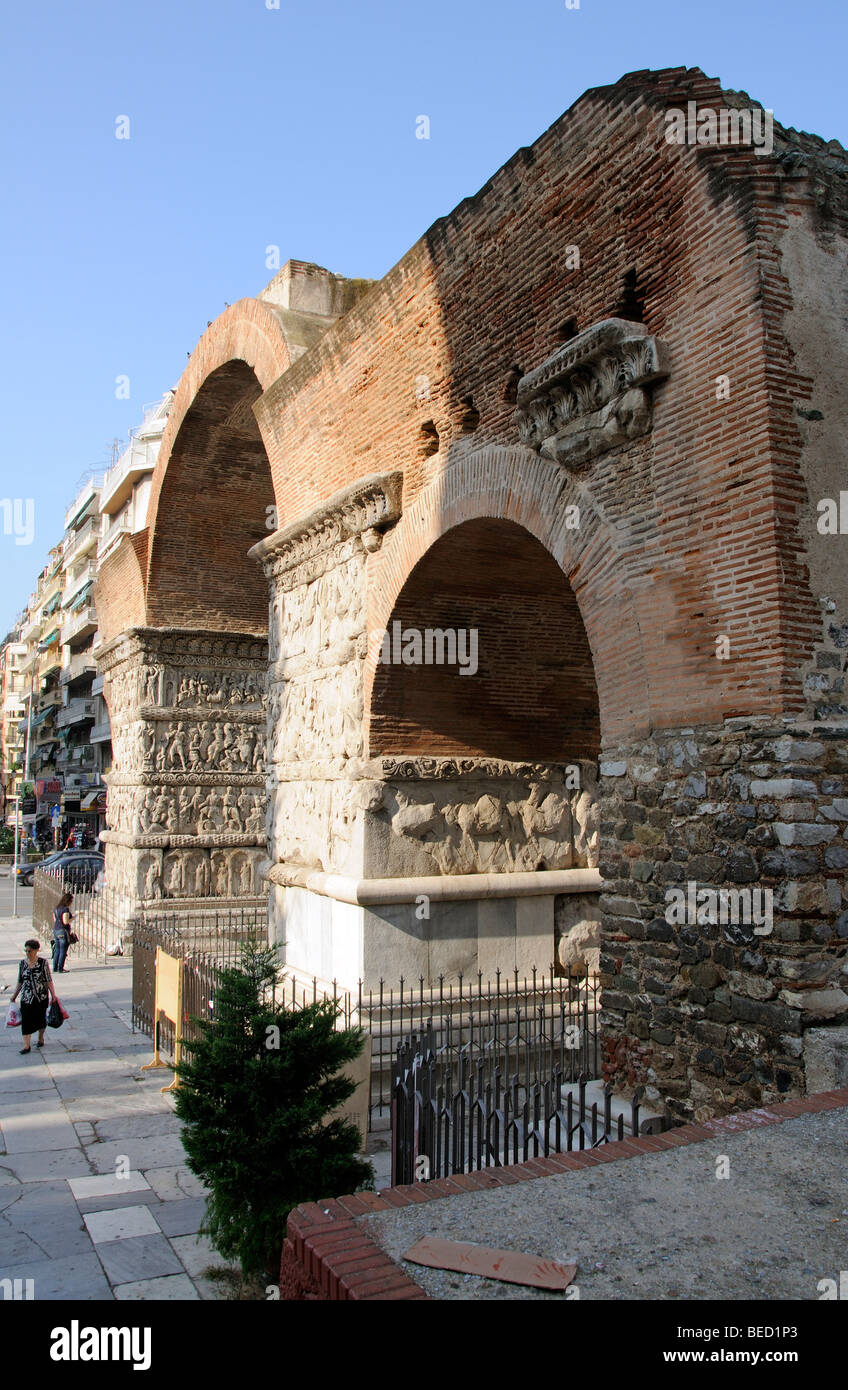 Galerius Arch Thessaloniki northern Greece EU Stock Photo