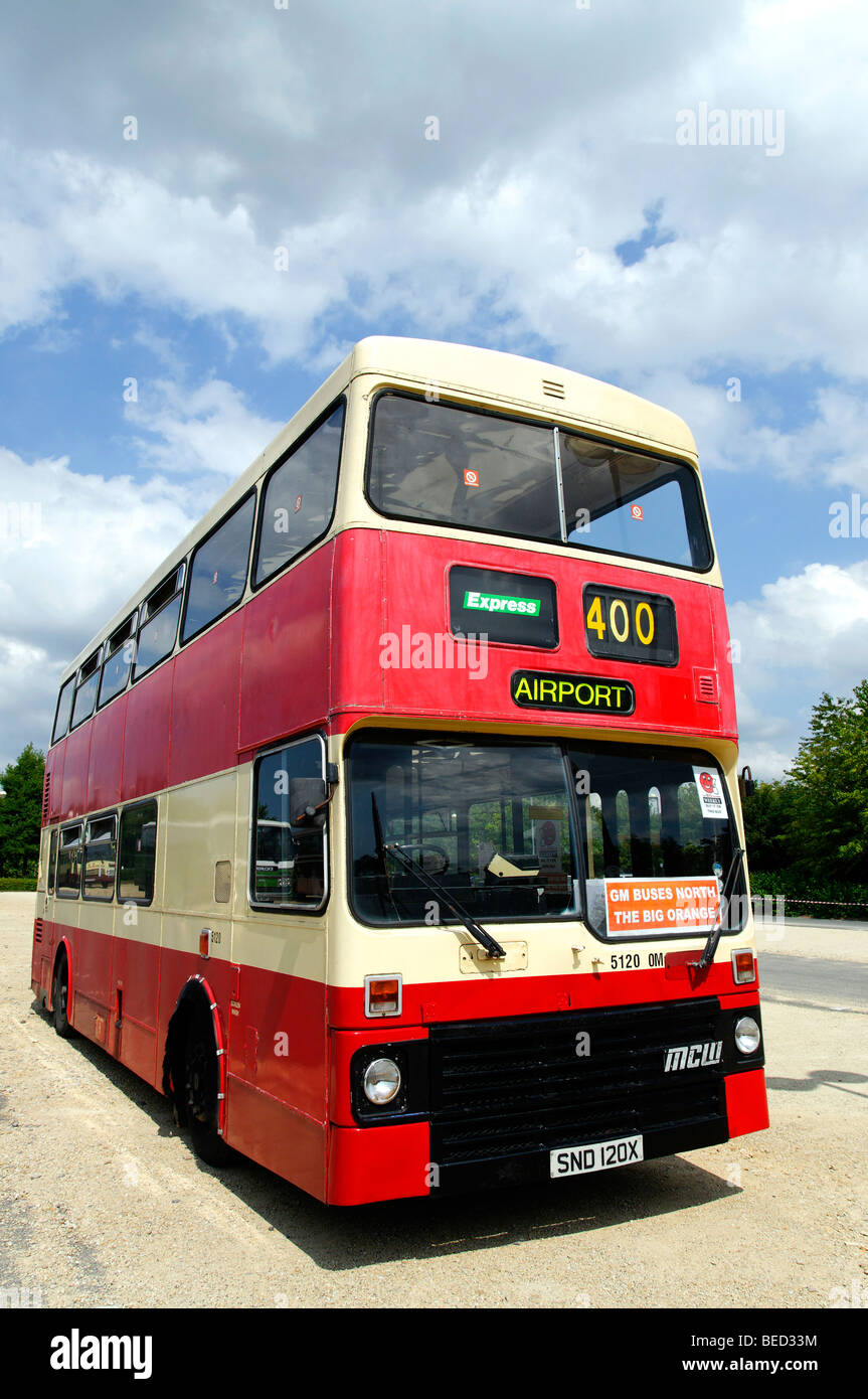 MCW Double Decker Metrobus Stock Photo