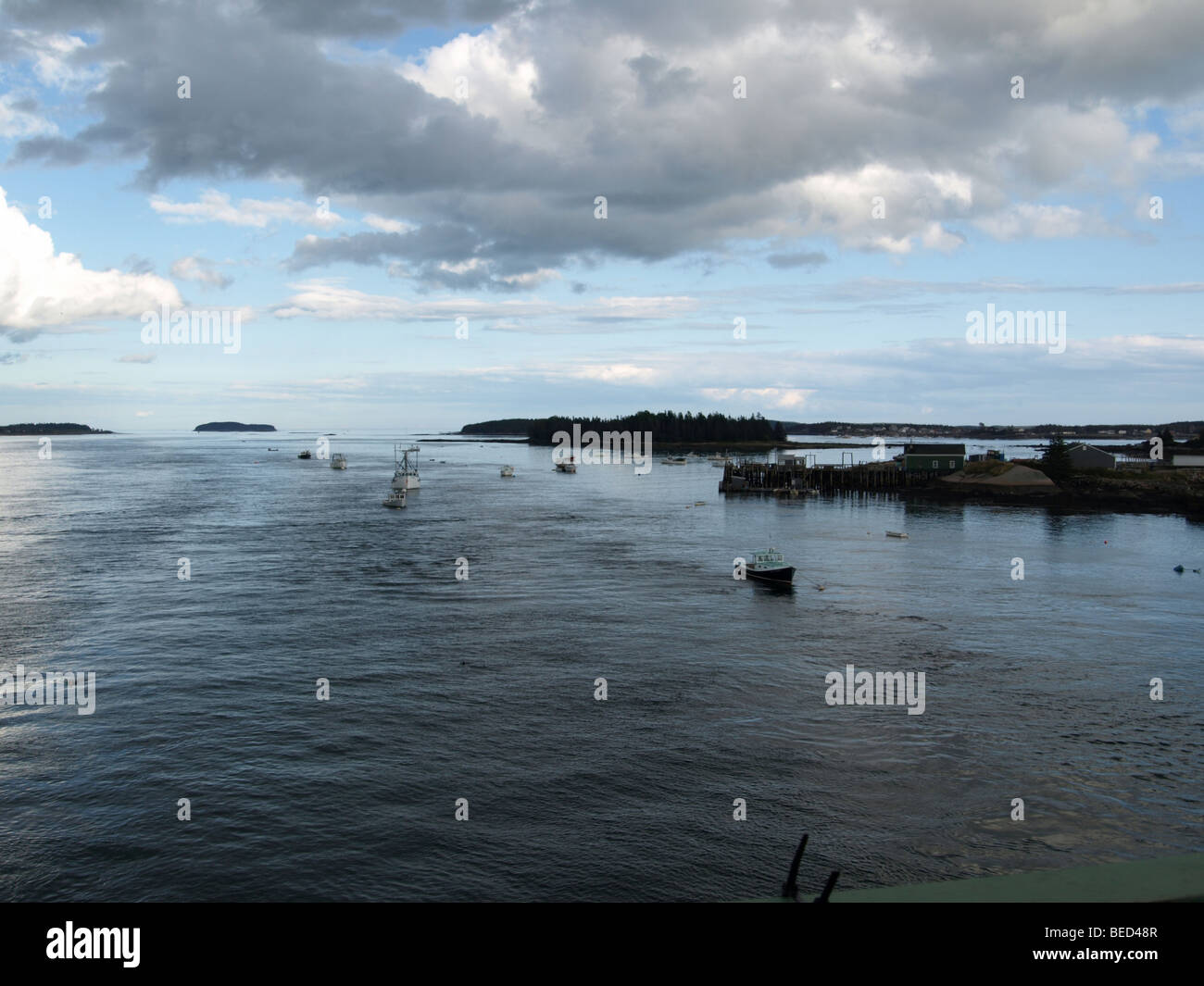 Beal's' island Maine USA Stock Photo Alamy