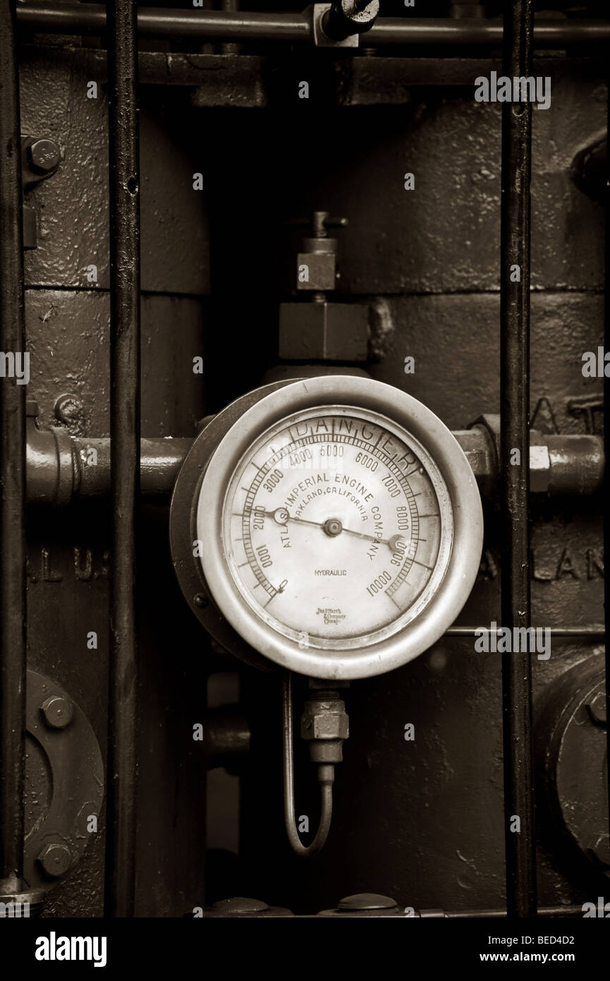 Seen at the Lynden, Washington Antique Machinery Show, the knobs, dial ...
