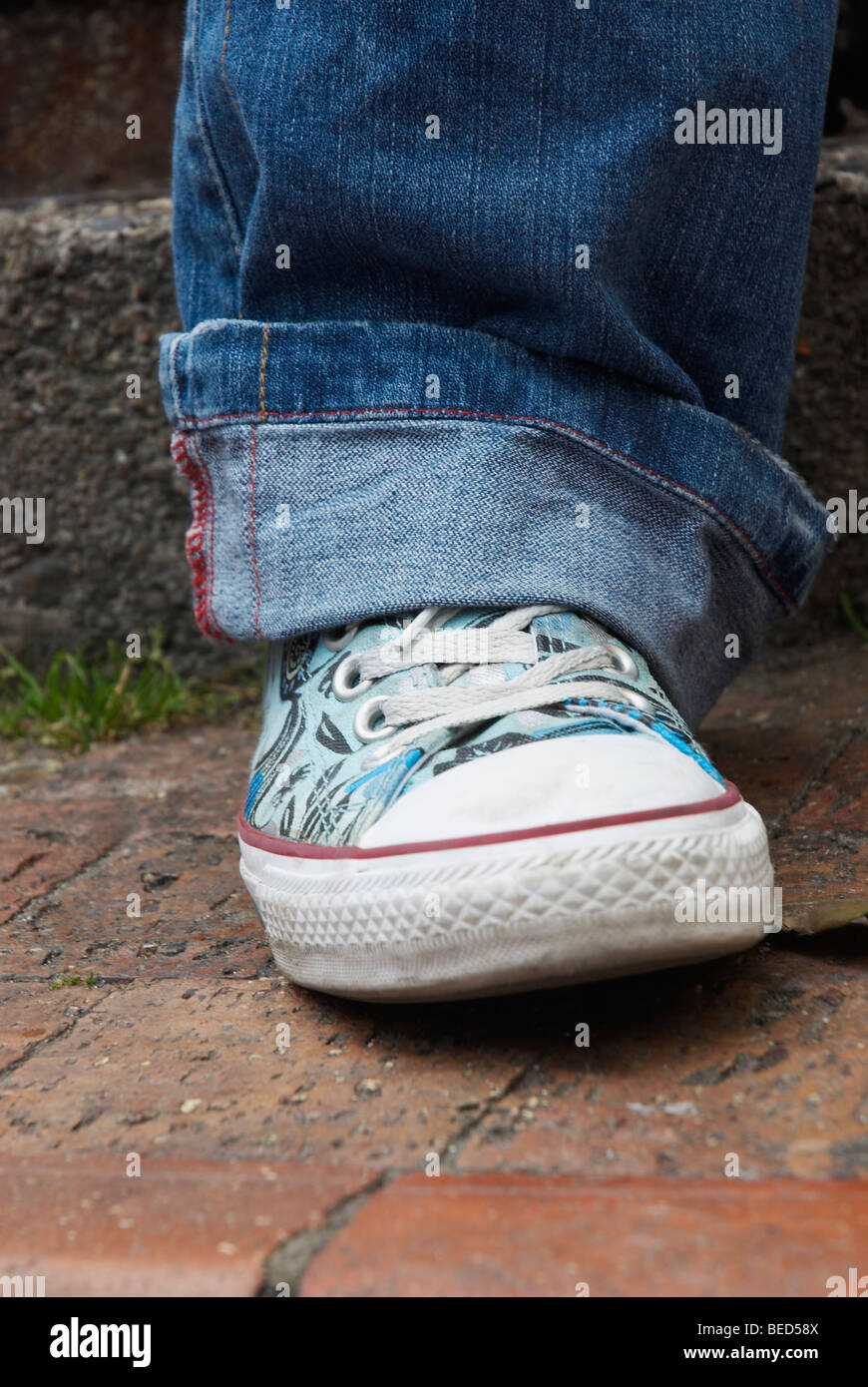 Close up human foot hi-res stock photography and images - Alamy