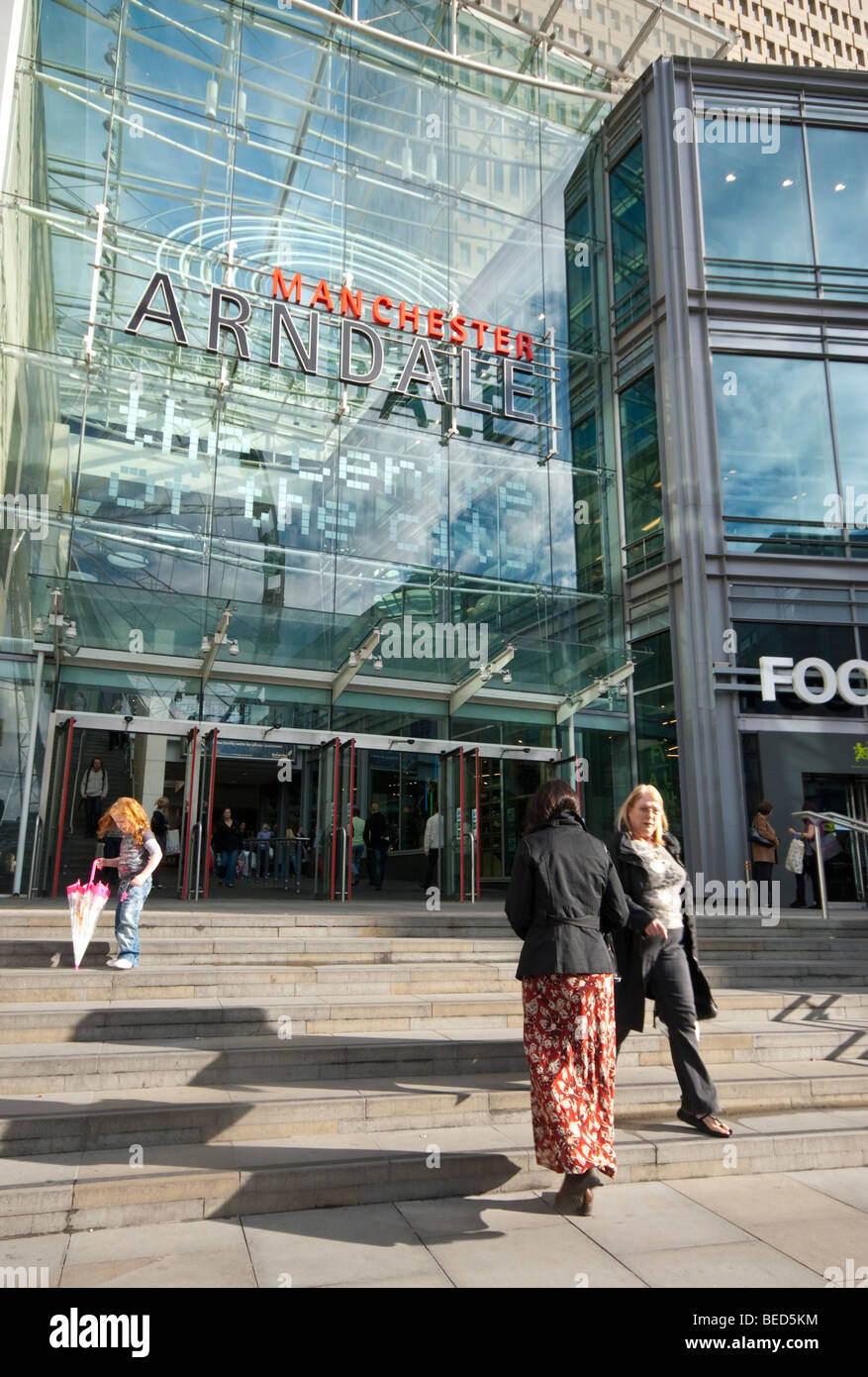Manchester Arndale Centre Stock Photo Alamy