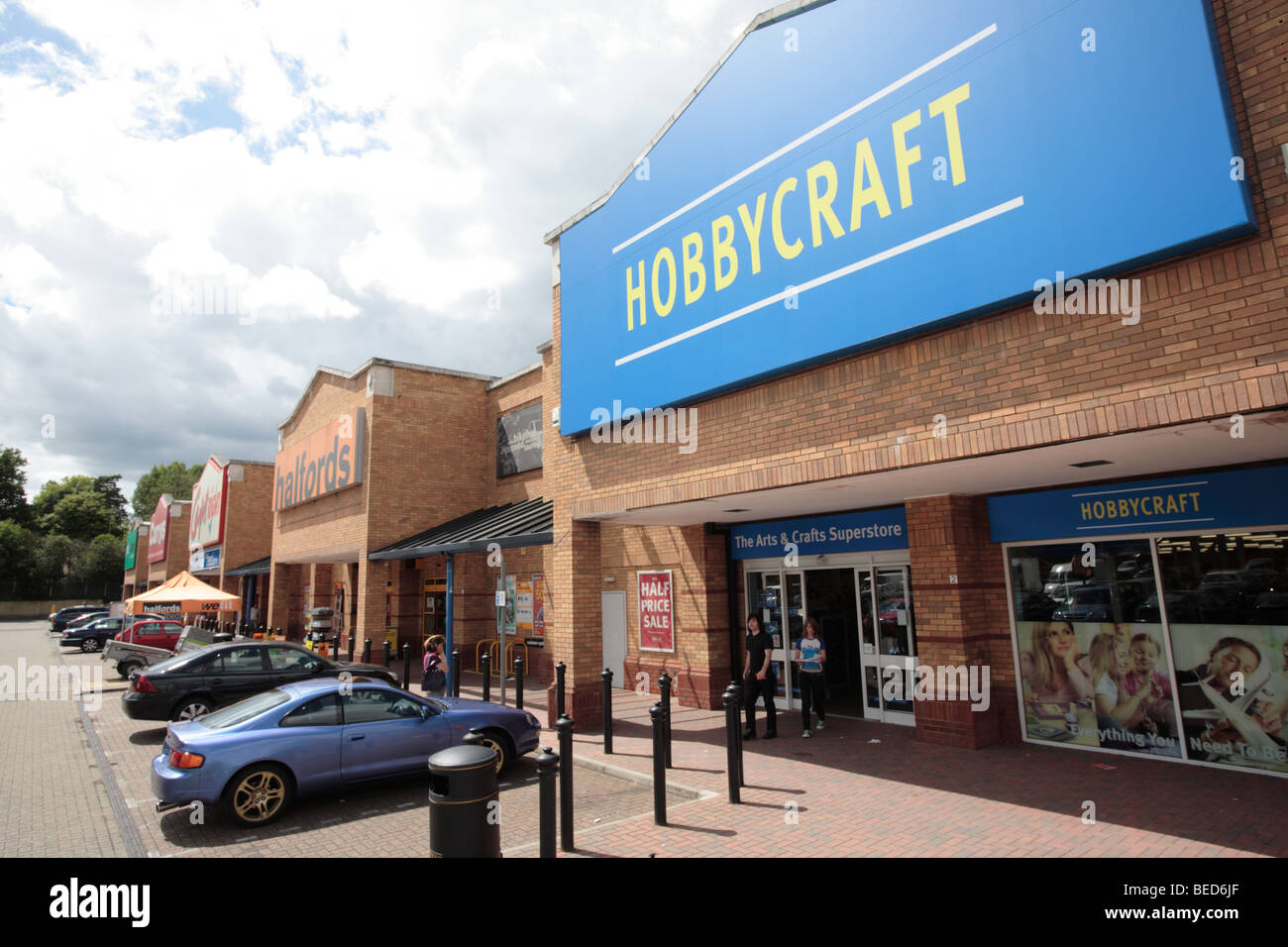 Hobbycraft store Stock Photo