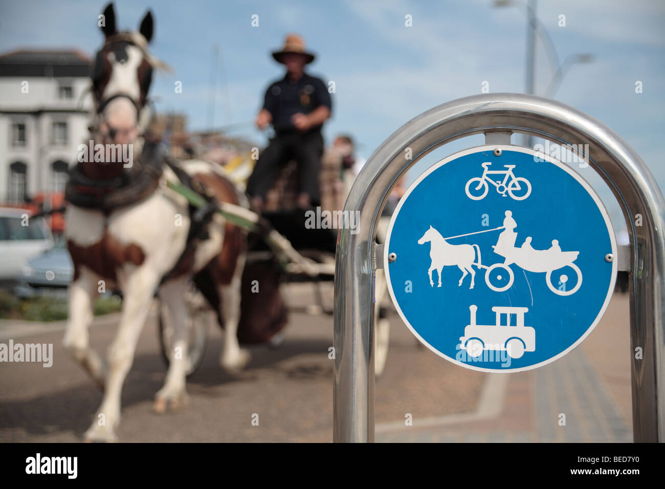 Horse carriage ride great yarmouth hires stock photography and images