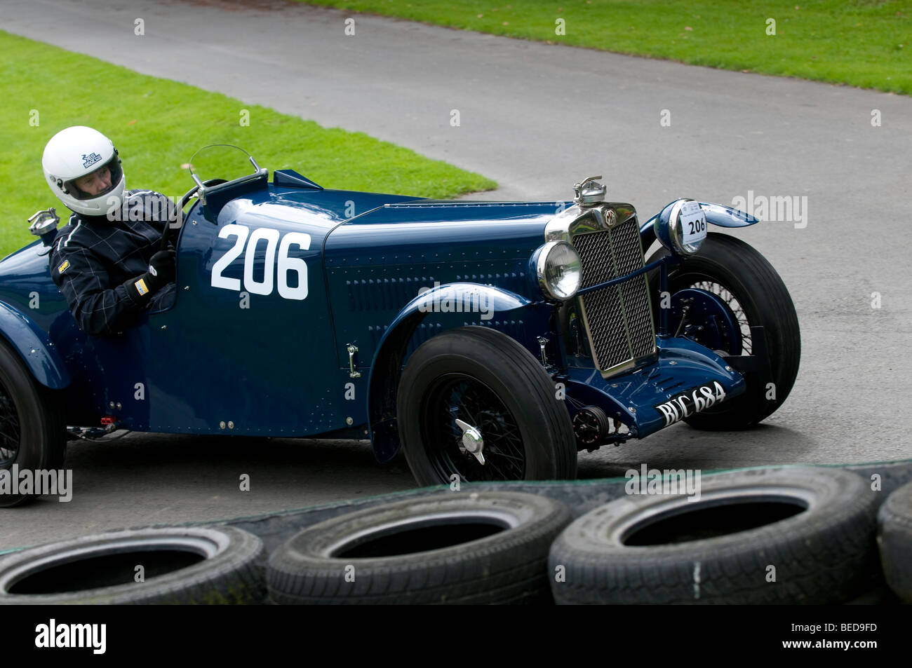 MG PA Riley 1496cc  supercharged 1935-39 Stock Photo