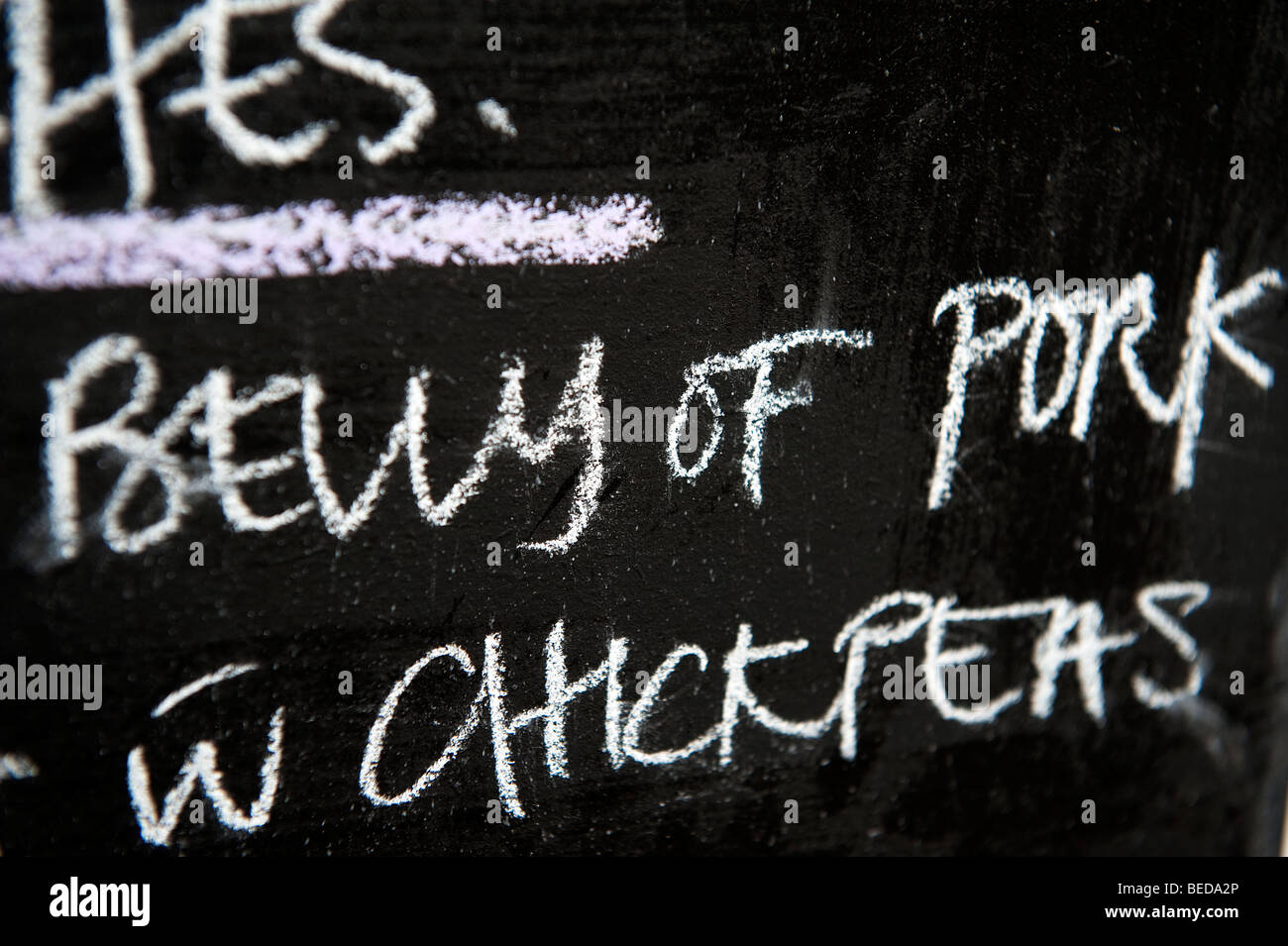 Handwritten menus hires stock photography and images Alamy