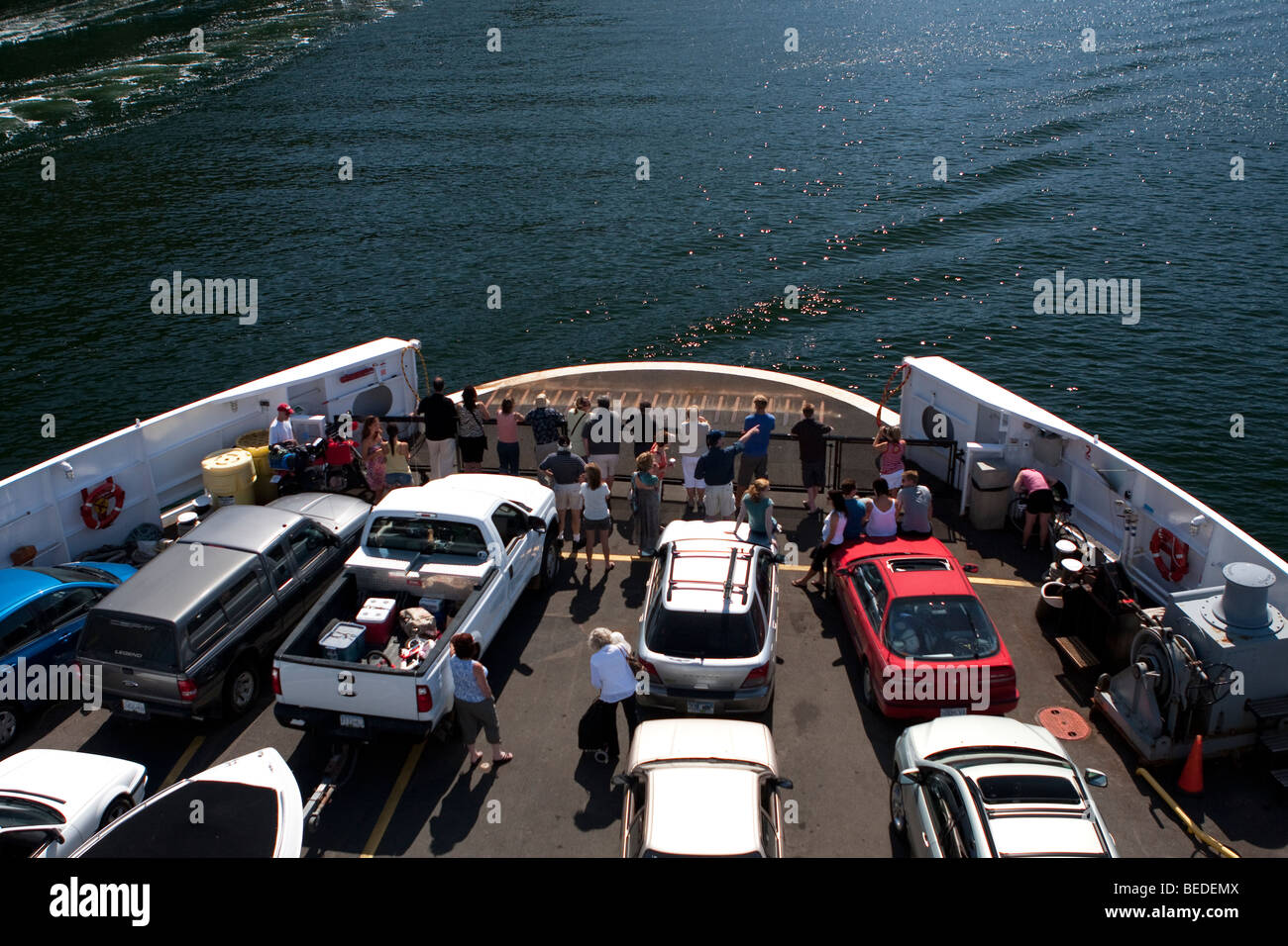 Bowen Island Ferry Stock Photo Alamy