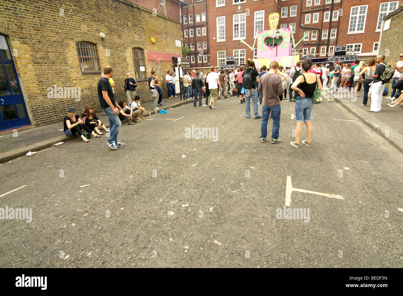 Street party in London Stock Photo - Alamy