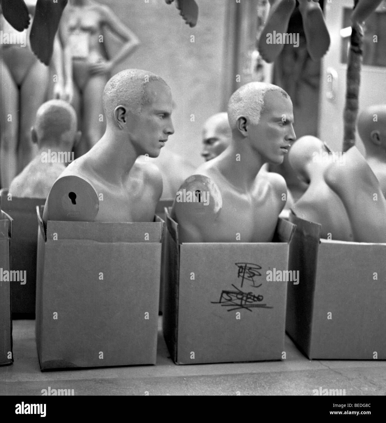 Parts of a mannequin Black and White Stock Photos & Images Alamy