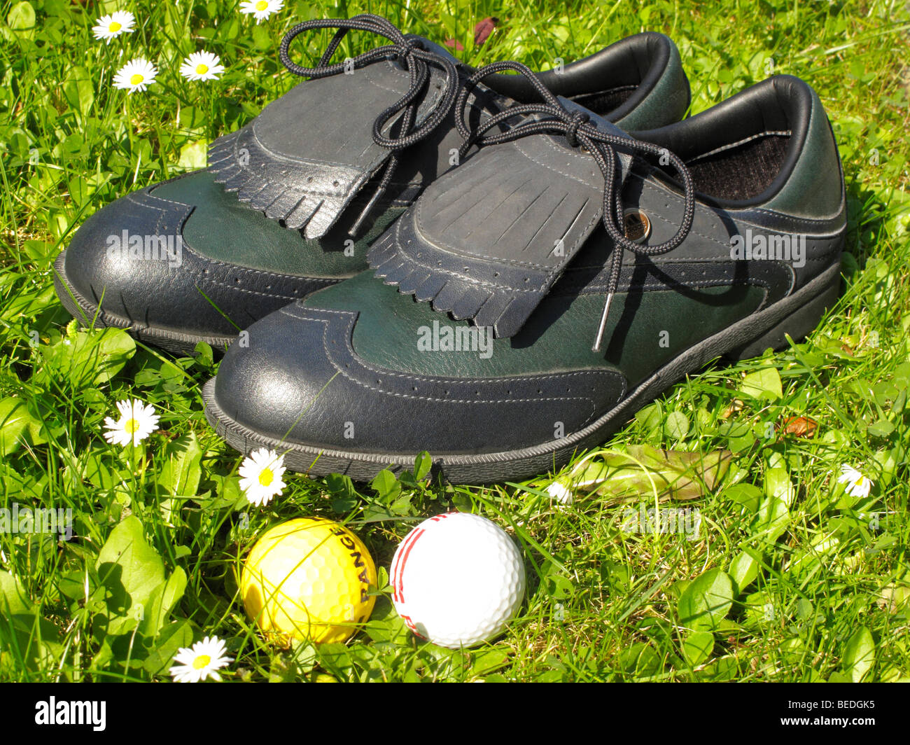 Vintage Golf Shoes High Resolution 