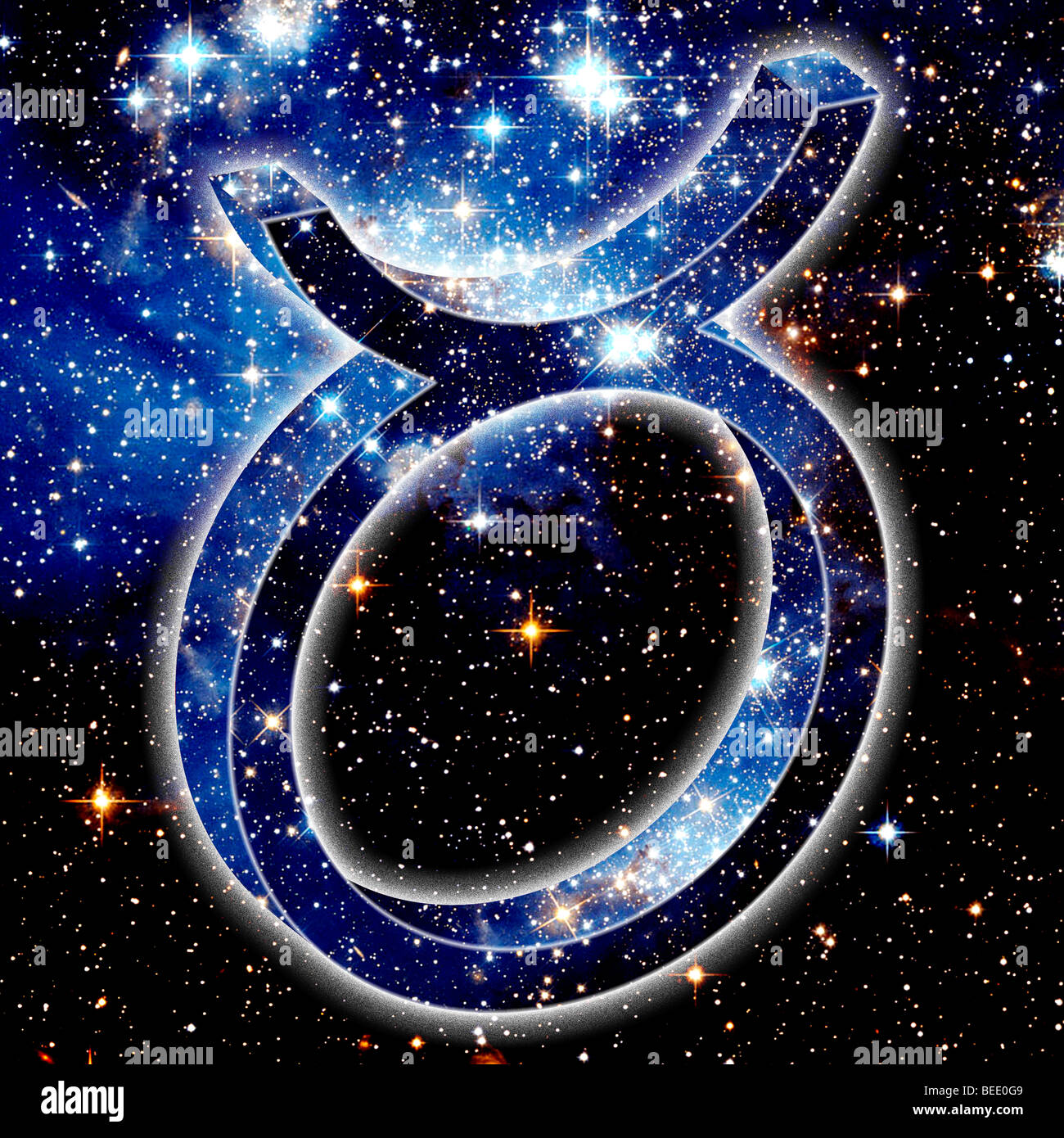 Taurus Astrological Astrology Horoscope Birth Sign Stock Photo - Alamy
