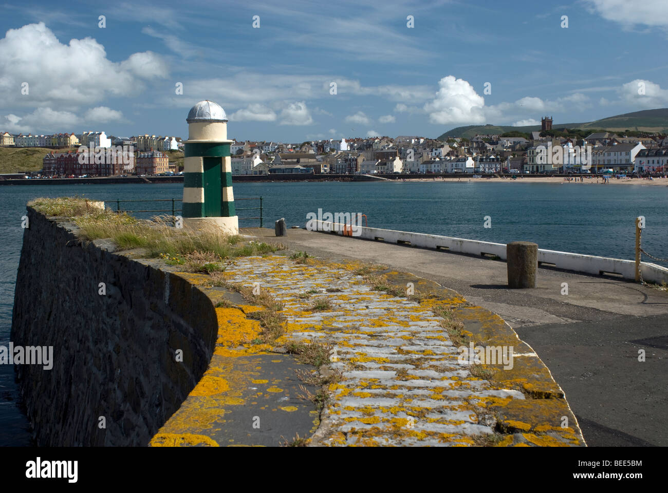 Image taken from St Patrick's Isle at the Isle of Man showing the view